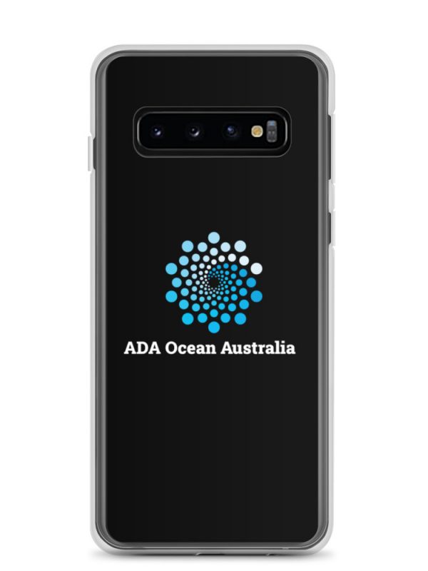 Samsung Case - AOAUS White - Black Background